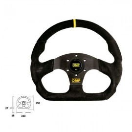 Volant OMP Superquadro Noir 330mm