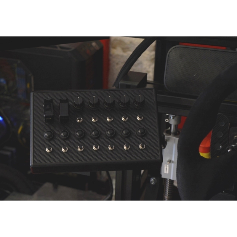 Black support, button box Black support, button box
