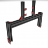 Black support, single junction screen (19 to 42 inches)