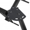 black Support triple screens on foot