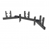 Colored Support triple screens by junction - 19 to 32''