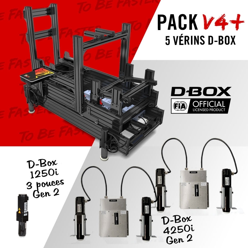 V4+ frame / New V2+ black aluminum V4+ frame / New V2+ black aluminum