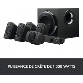 Audio Logitech Z906 5.1 - mount and setup