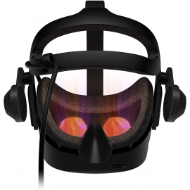 Virtual headset mounted and set up