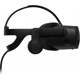 Virtual headset mounted and set up