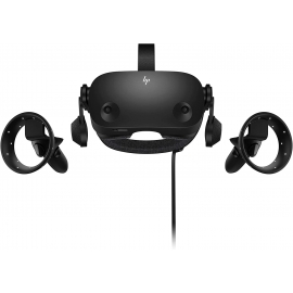 Virtual headset mounted and set up