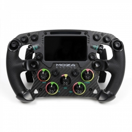 MOZA RACING FSR STEERING WHEEL, monté et paramétré