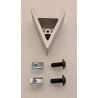 45° angle bracket and screws