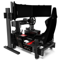 Simulateur Sport triple écrans incurvés 32" Pt actuators